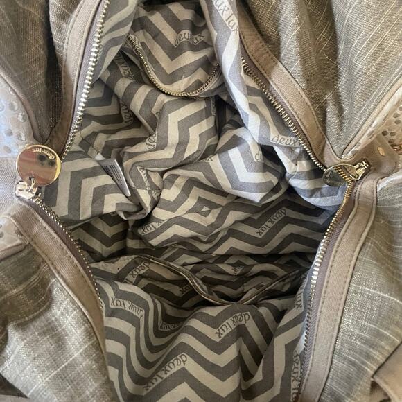 Deux Lux Anthropogie duffle bag weekender - Picture 8 of 12